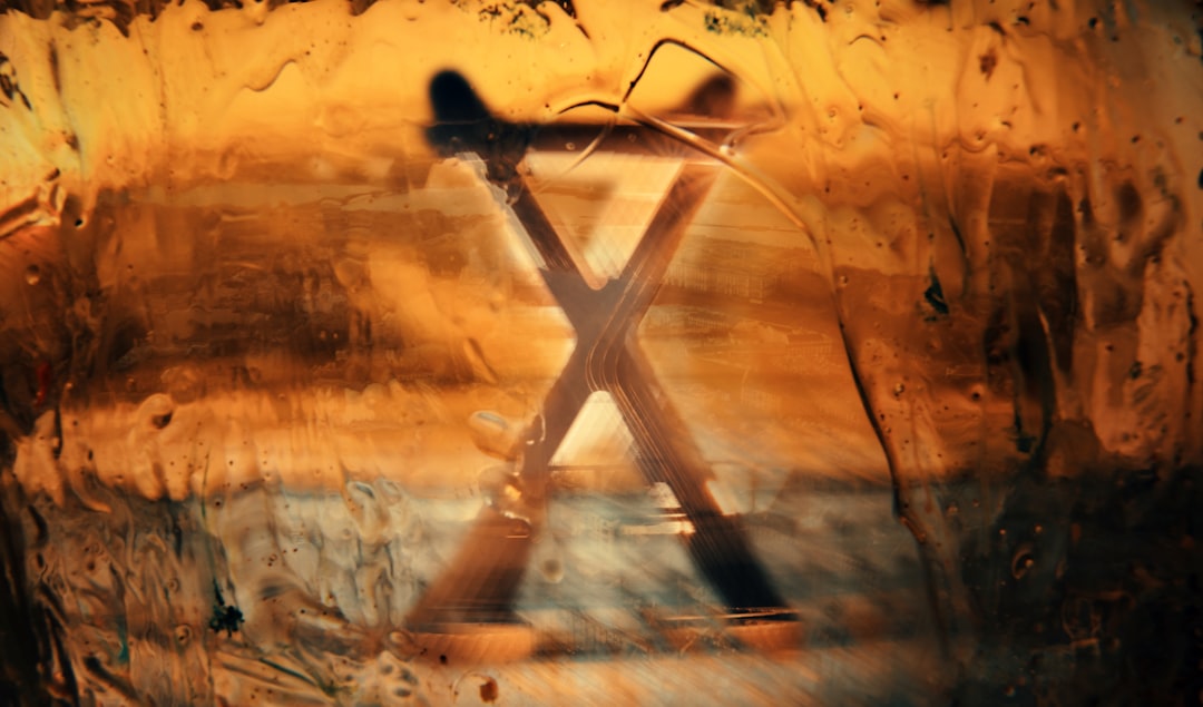 a painting of a pair of skis on a window sill