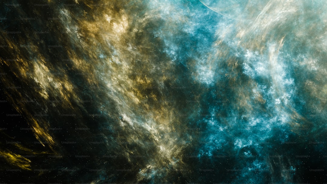 A picture of a sky filled with lots of clouds