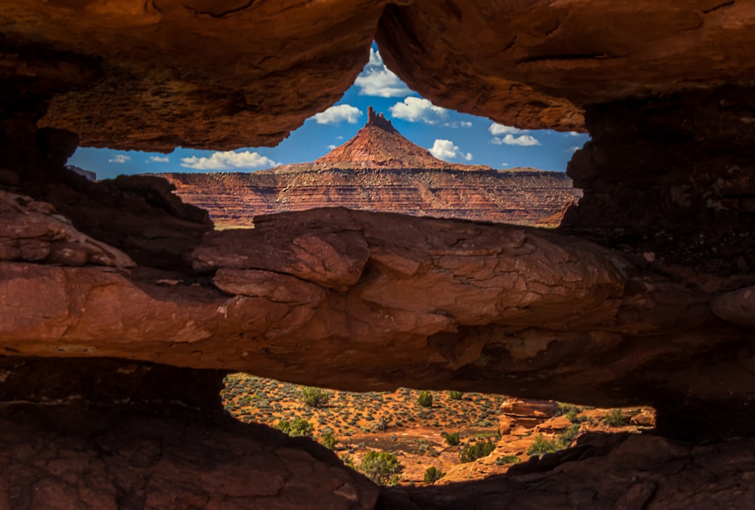 brown rock formation under blue sky during daytime