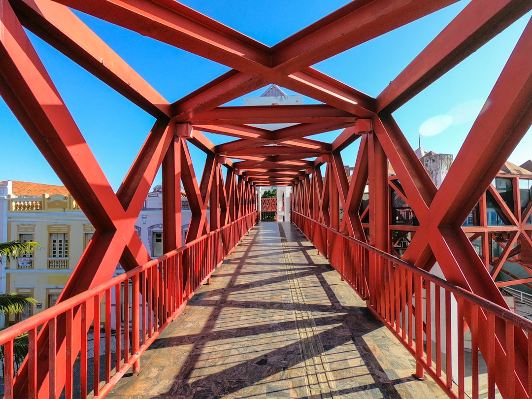 brown wooden bridge under blue sky during daytime