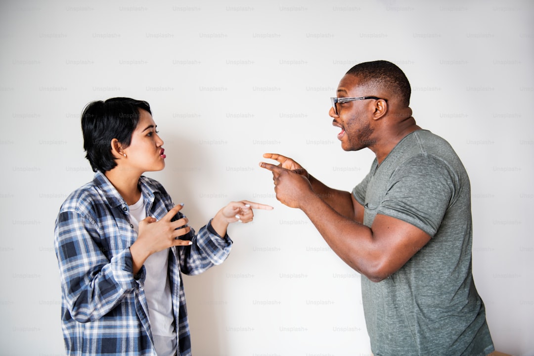 Couple having an argument